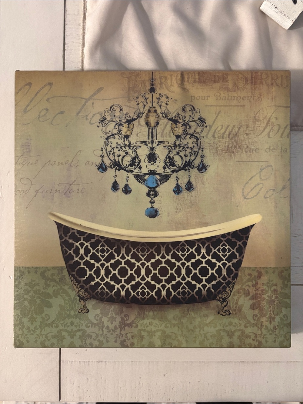Bathroom wall art